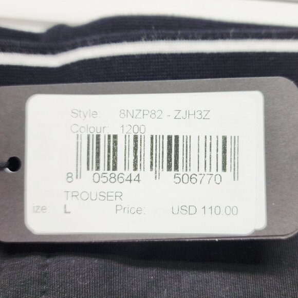 AX Armani Exchange Mens Black Trousers pants Size L New With Tag - Picture 4 of 12